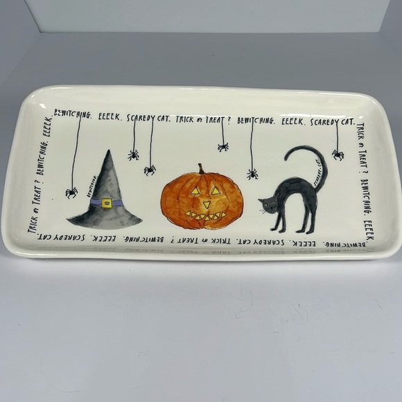 Rae Dunn Halloween Platter - Picture 1 of 6